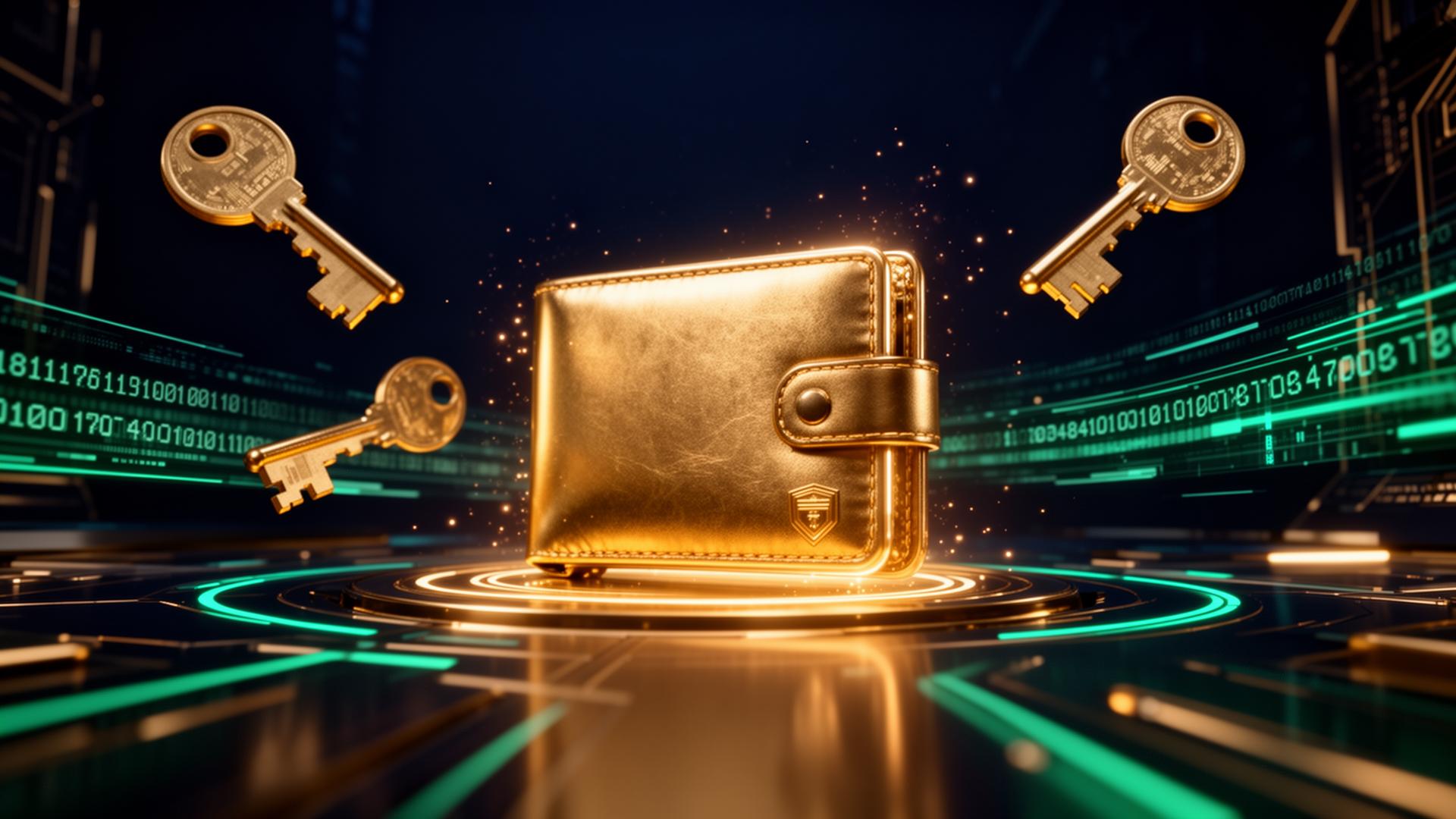 Secured crypto wallet